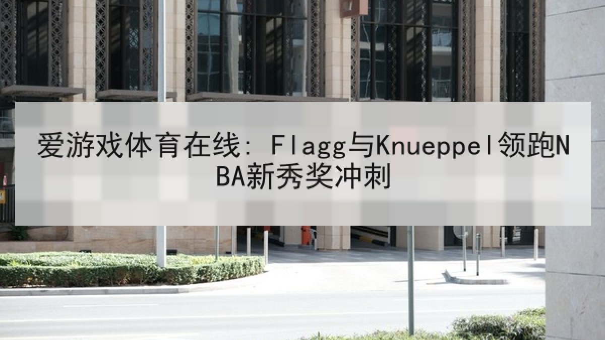 爱游戏体育在线: Flagg与Knueppel领跑NBA新秀奖冲刺